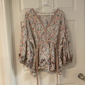 Max Studio Floral Blouse